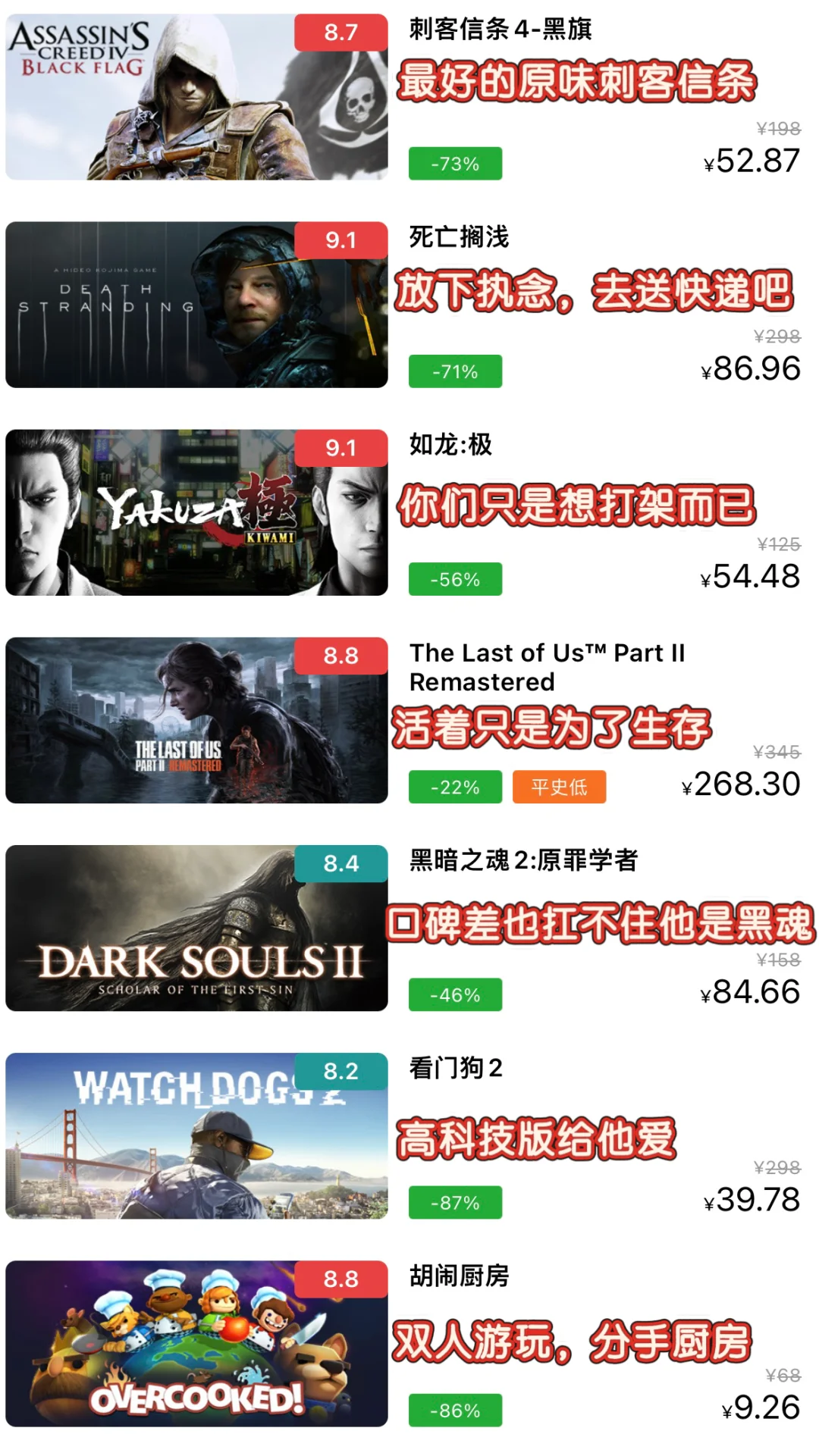 盘点|此生必玩120款steam游戏，你玩过几款？