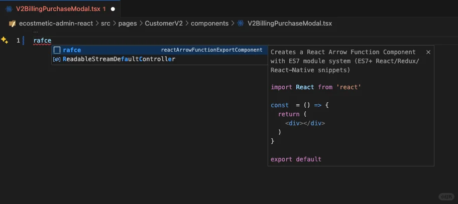 推荐几款Vscode + React 或者nodejs 插件