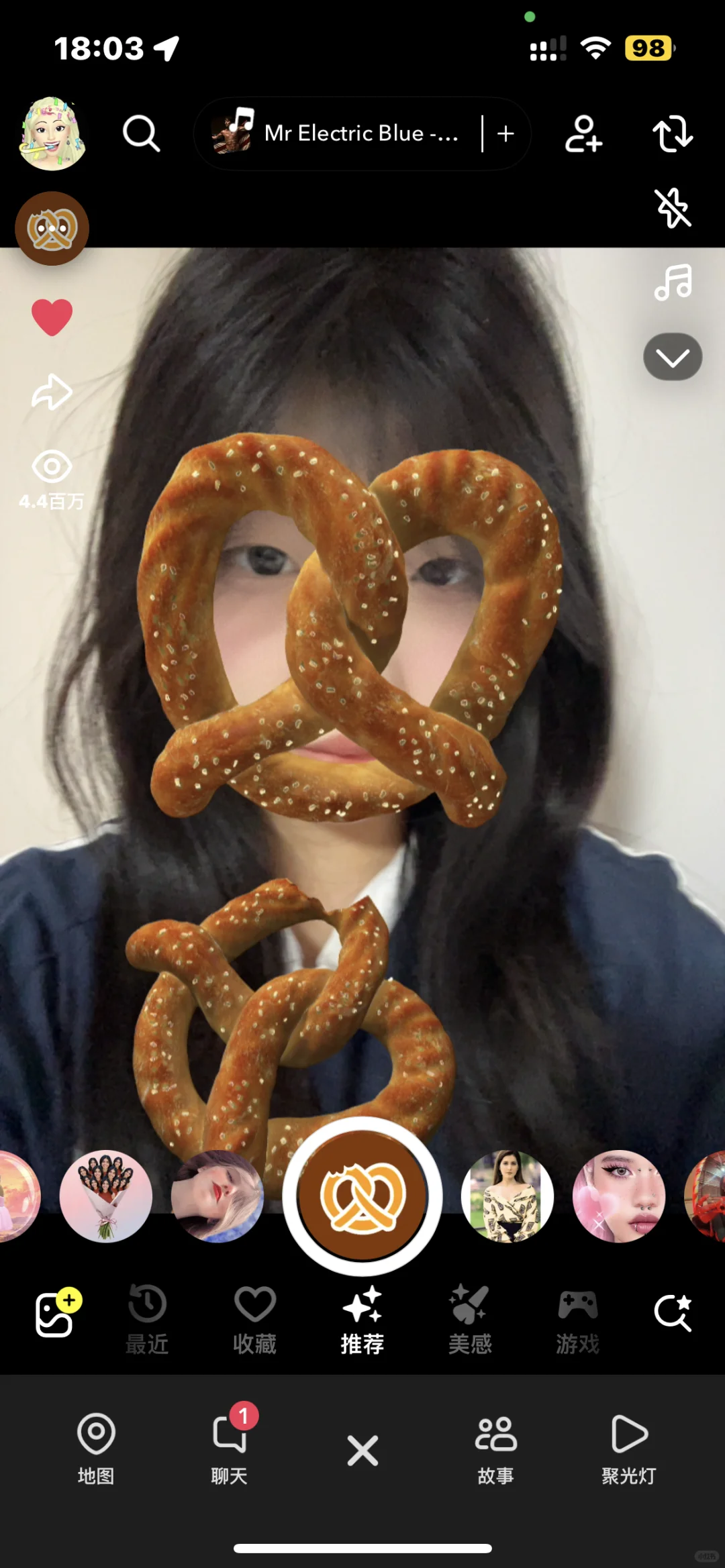 snapchat特效我讲追随你一辈子！！