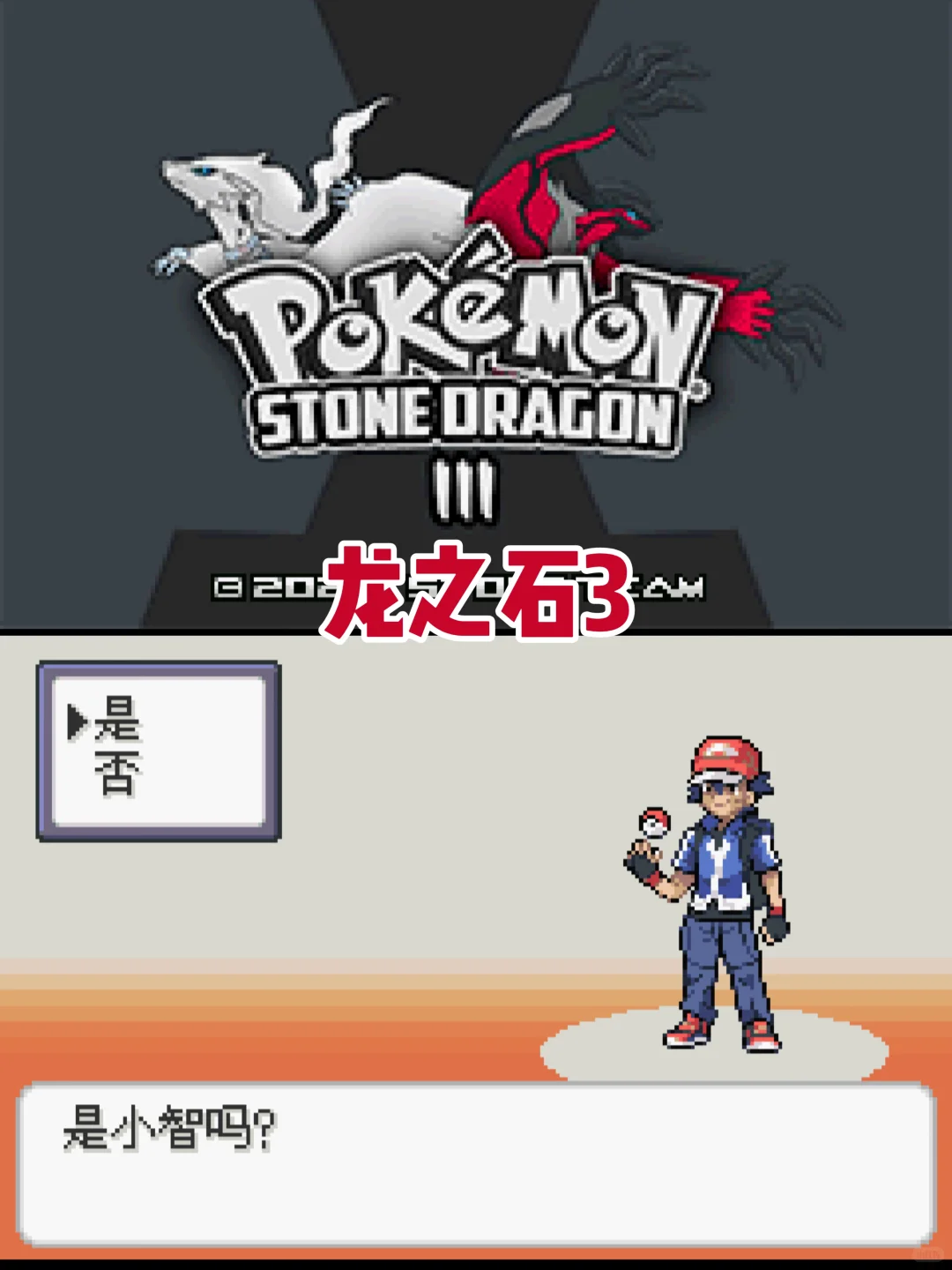 神作汉化！宝可梦龙之石三部曲！内含金手指