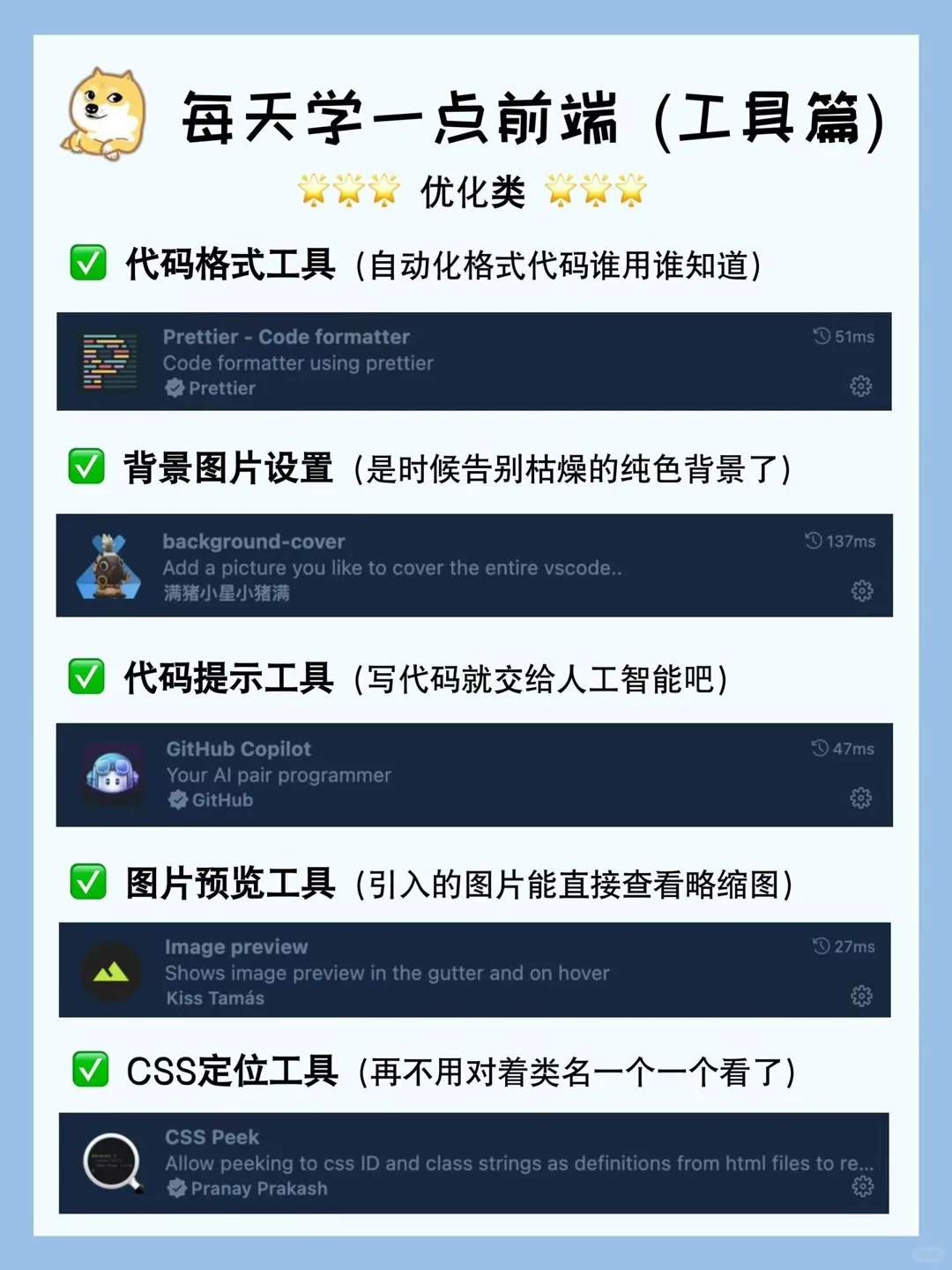 前端必备插件！