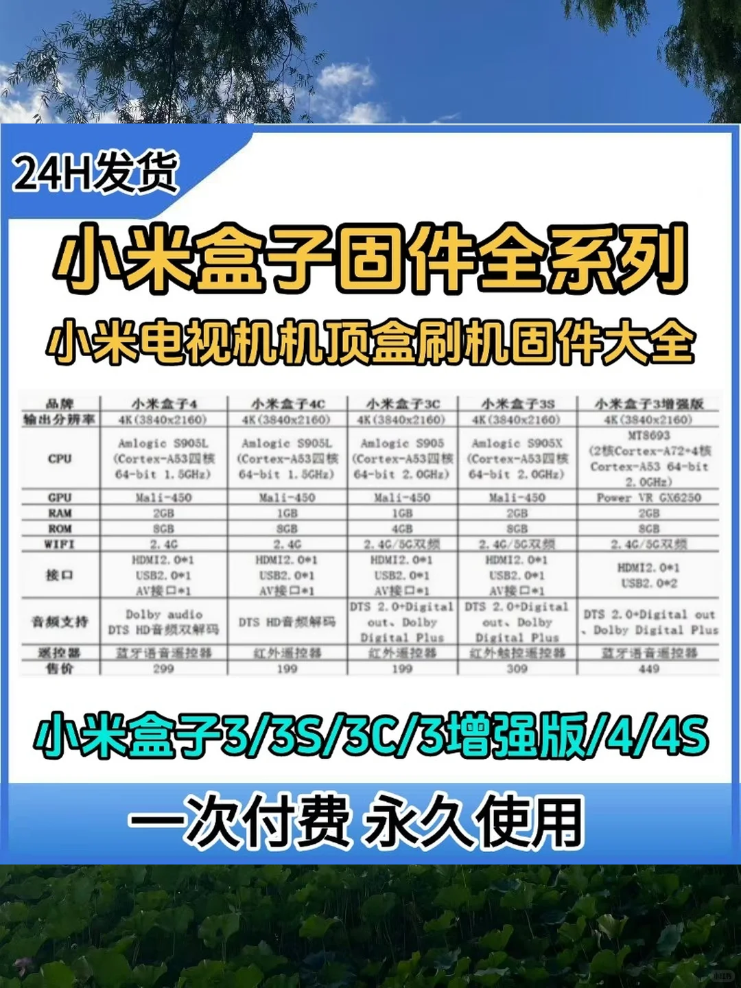 小米盒子4s刷机固件电视机顶盒增强版