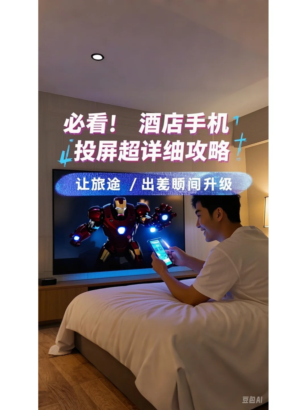 必看！酒店手机投屏超详细攻略📱✨