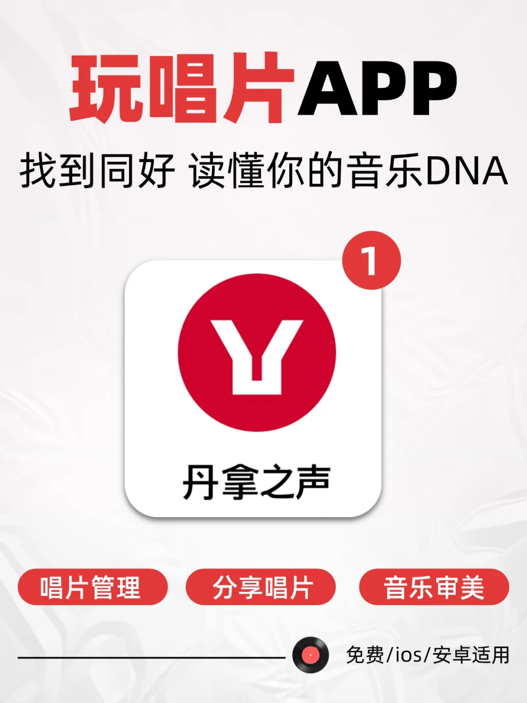 一起来玩唱片💿这个APP太懂咱们发烧友了