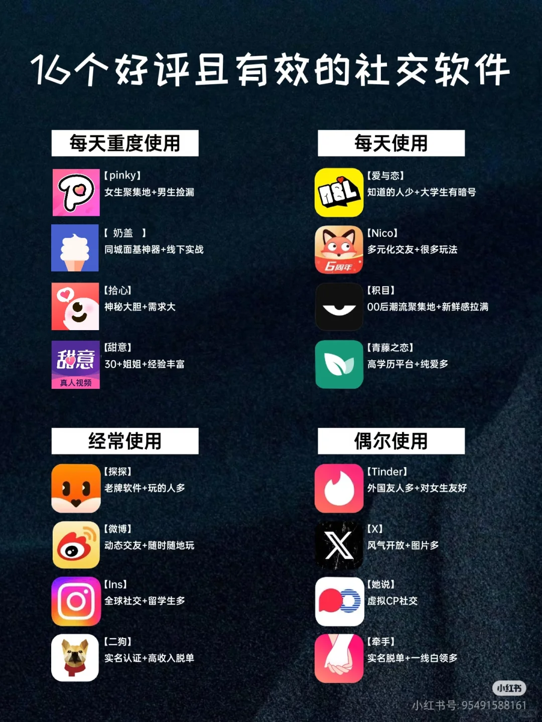 📱私藏16款真实好用的社交App！