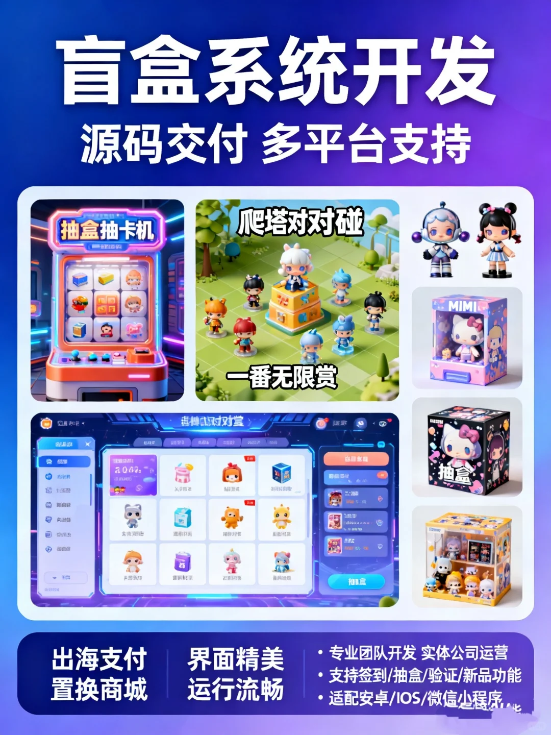 盲盒系统开发 源码交付 多平台支持