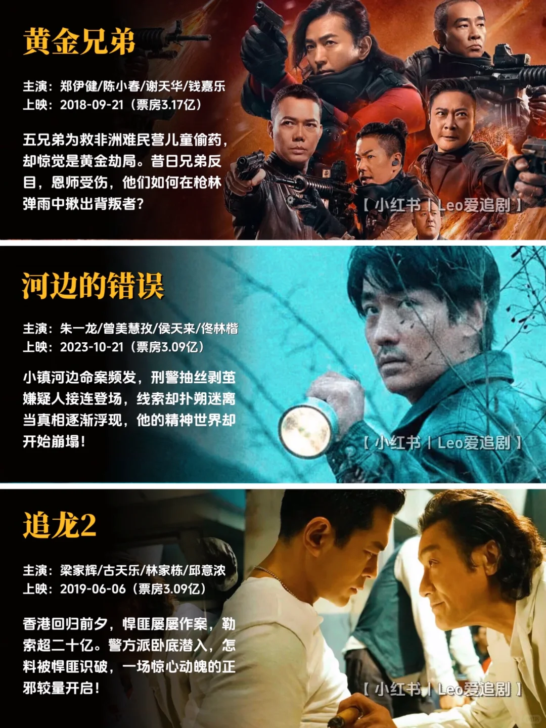 码住‼️国产罪案片🔥票房TOP50你pick哪部❓