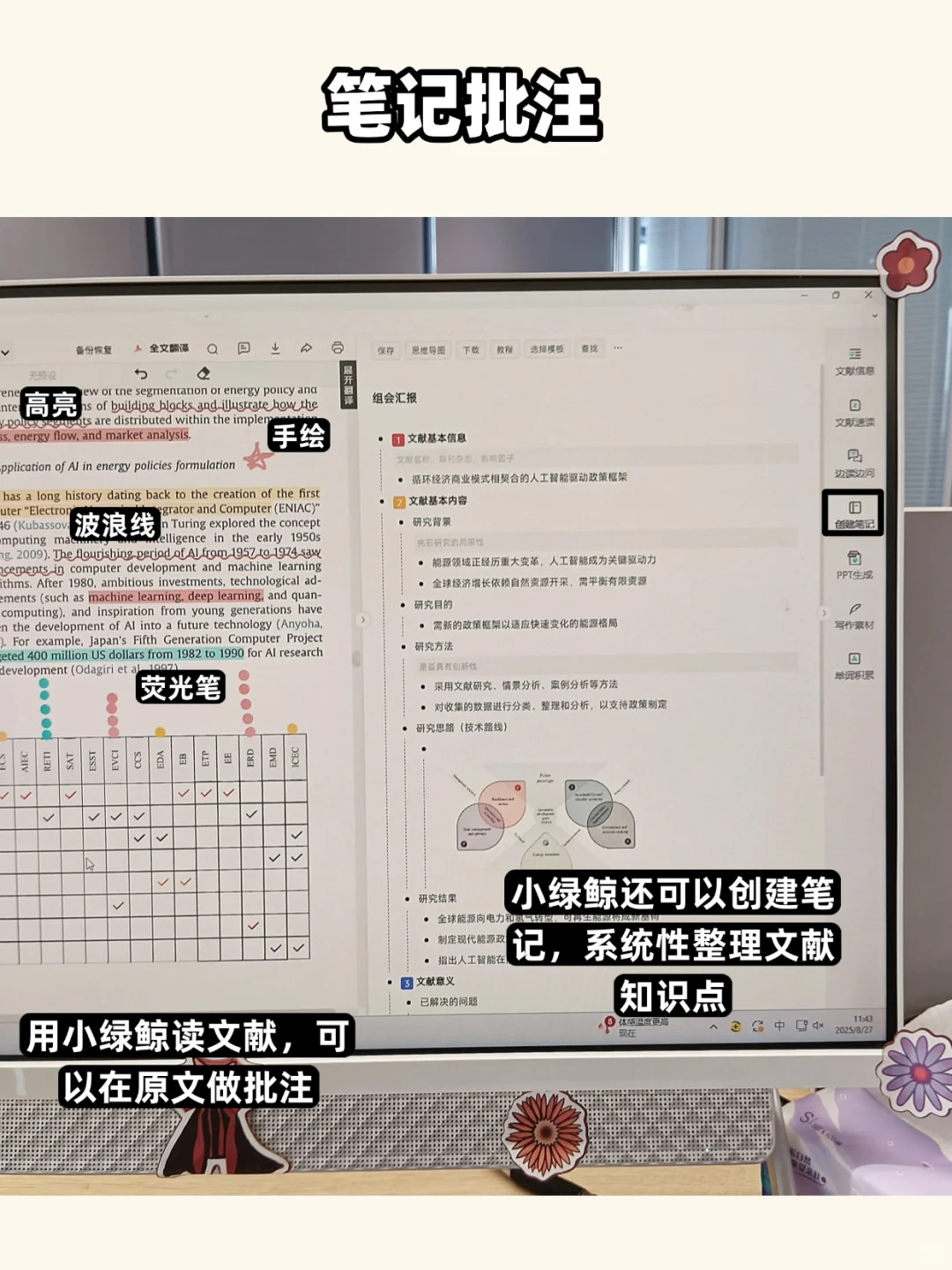 成功驯服zotero+小绿鲸,一口气炫20篇!