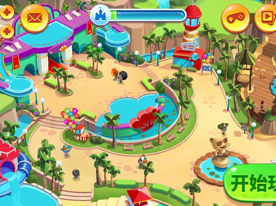 🏰推荐一个经营水上乐园+玩闯关游戏相结合的游戏app!!!