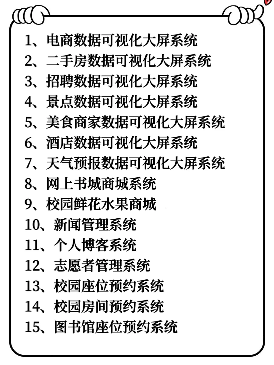 Python45个有手就行的毕设项目，附源码！