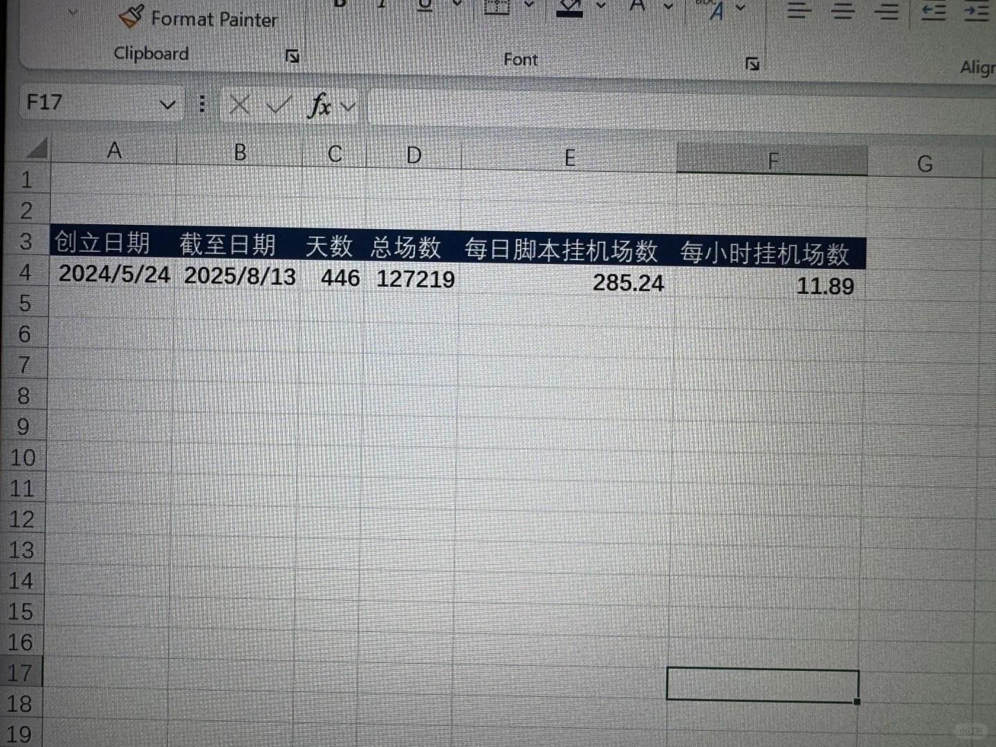 见过刷脚本最夸张的账号