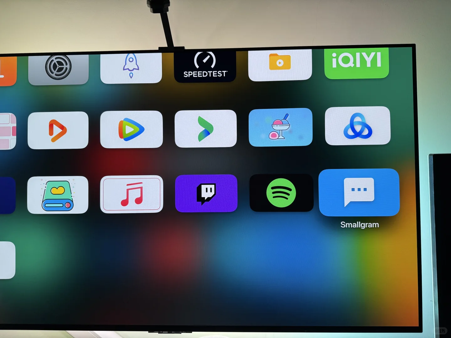 电报Telegram出了个AppleTV电视版