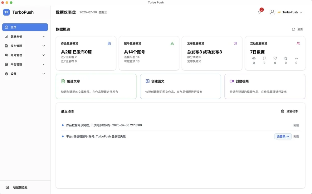 一键搞定多平台发布还能全自动兼容平台排版