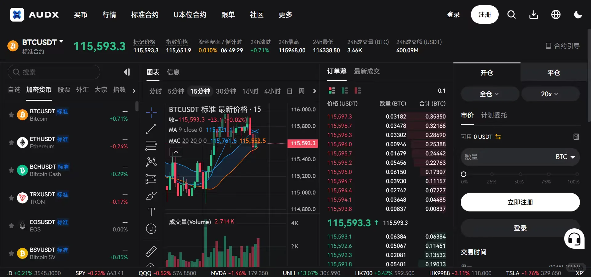 全能型虚拟 币交易所源码