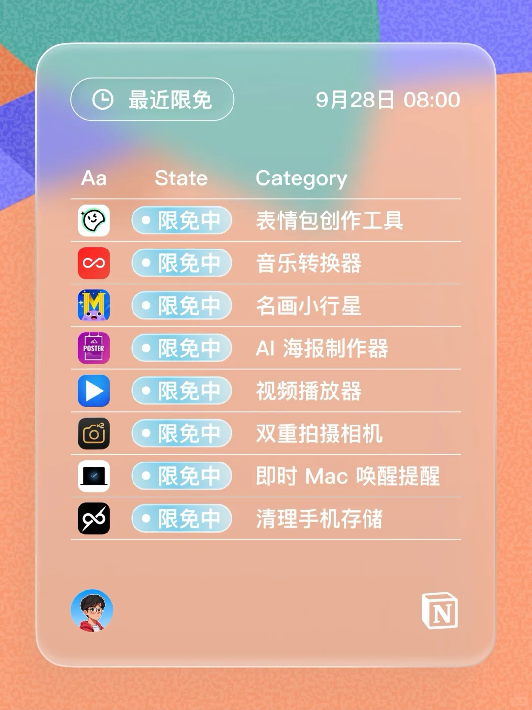 iOS 限免 - 压力和睡眠追踪器