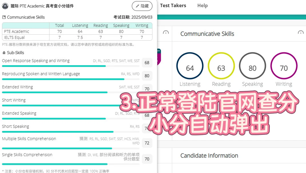 千万不要错过的PTE提分神器之小分插件！