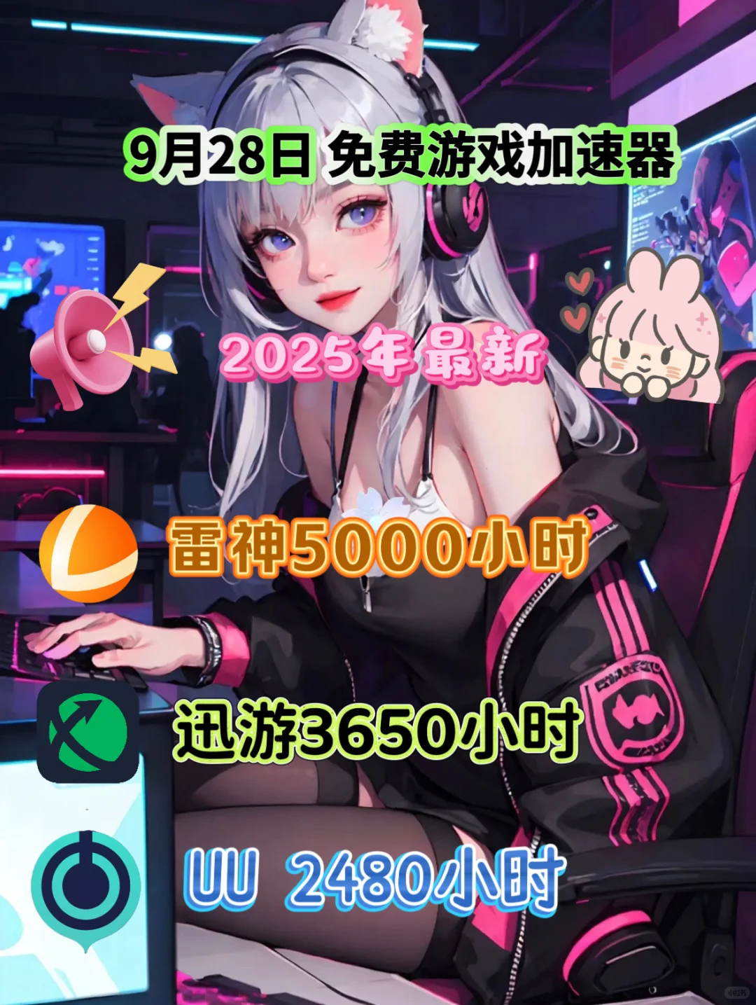 雷神游戏加速器兑换码cdk分享