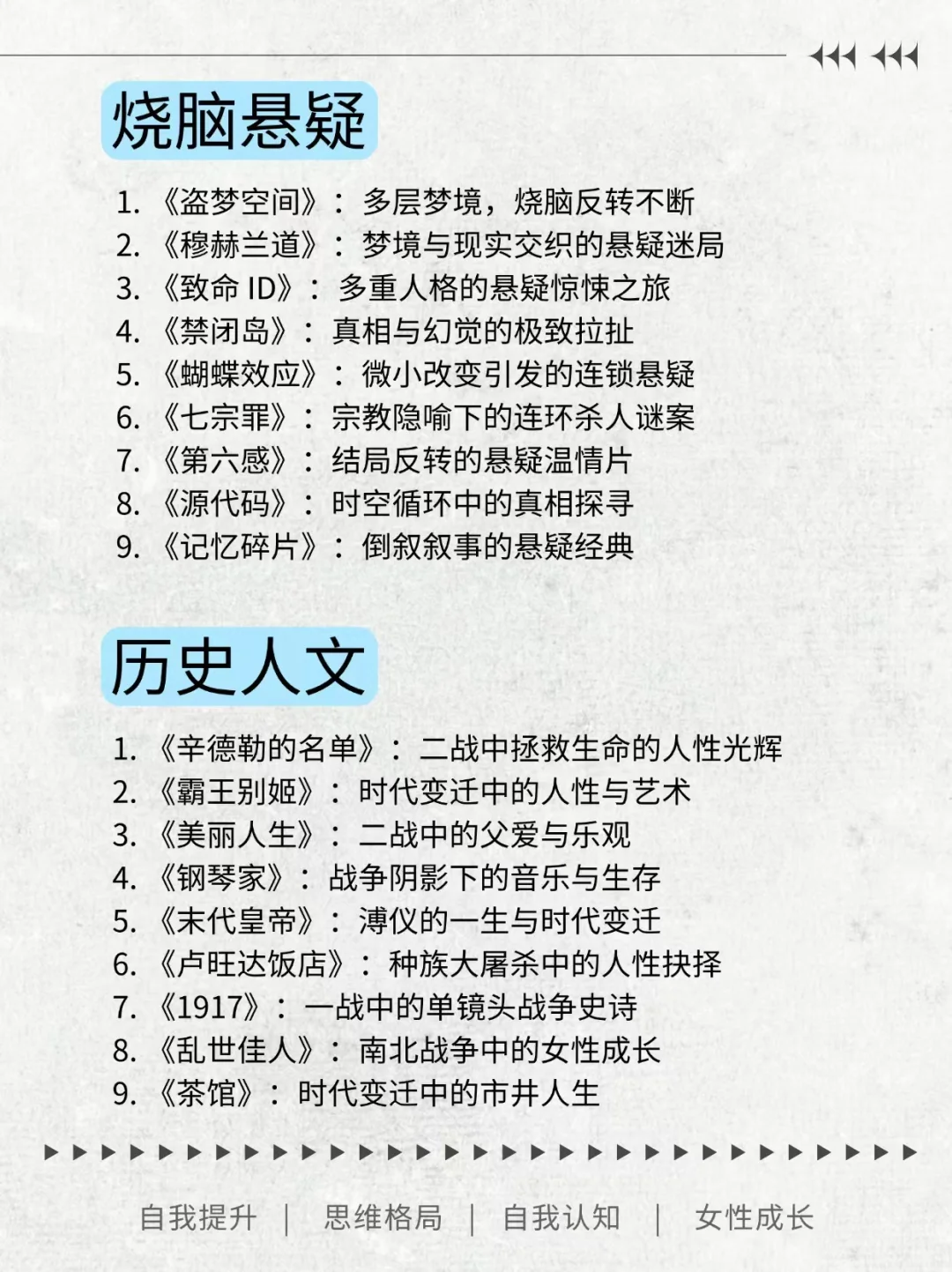 狂刷这70部电影，脑子真的会变快！