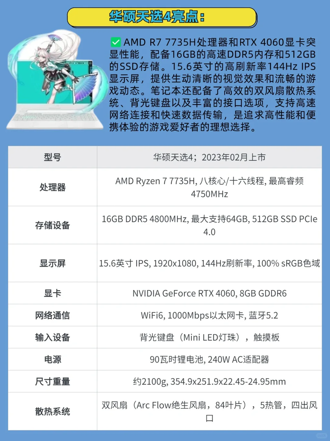 闭眼入的游戏本|游戏本参数测评✅