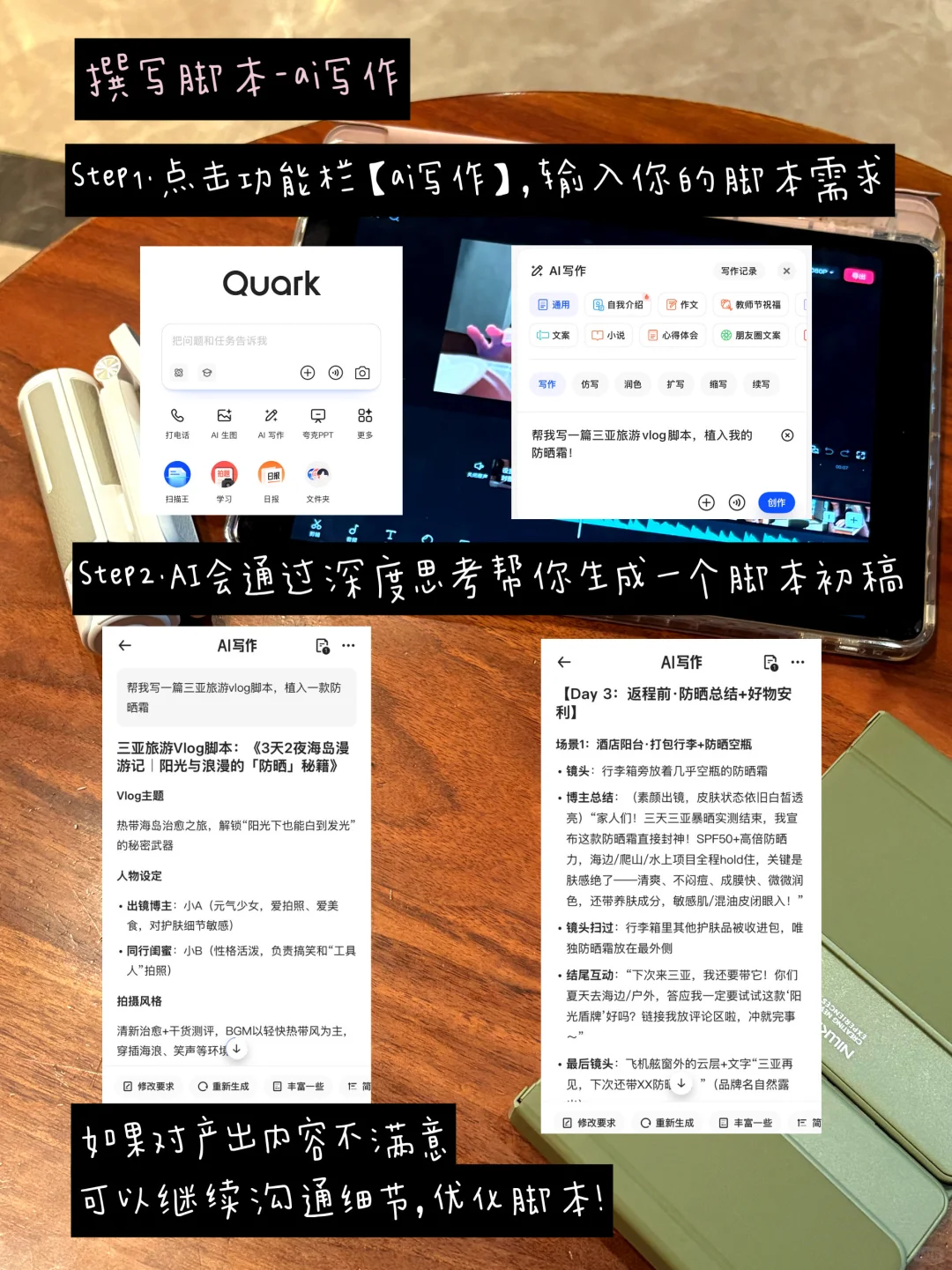 vlog脚本思路👜✍️实用ai软件分享!
