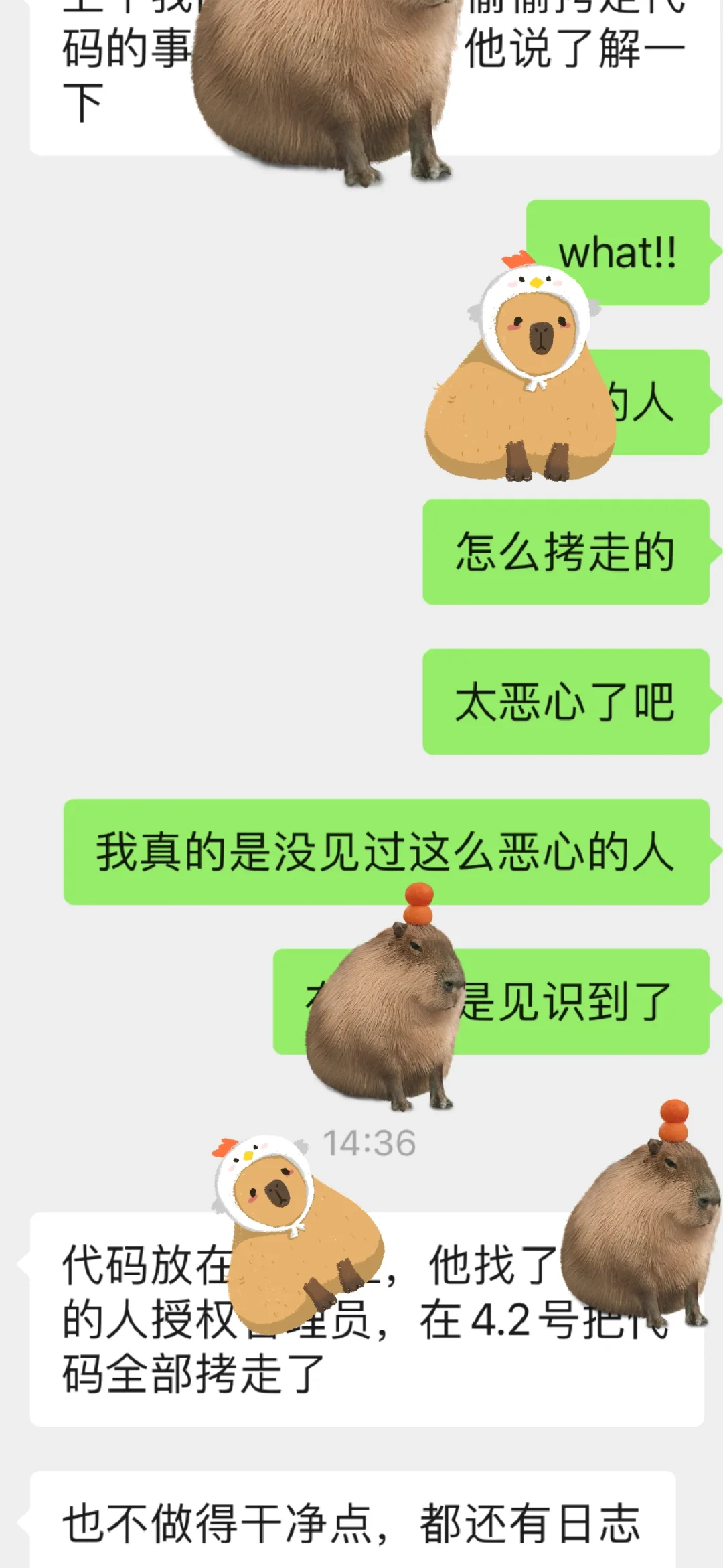 第一次见到偷代码的？？？