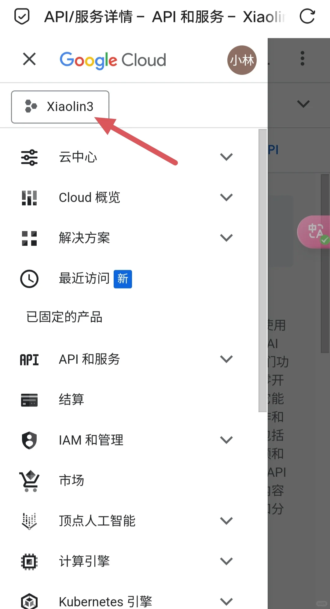 gemini创建新项目步骤