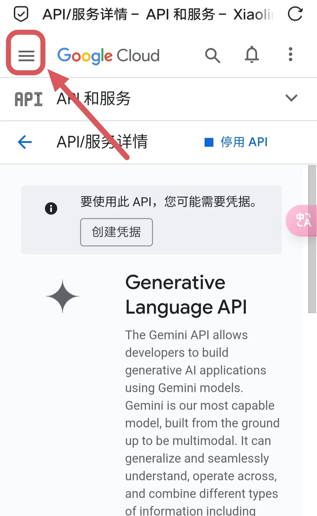 gemini创建新项目步骤