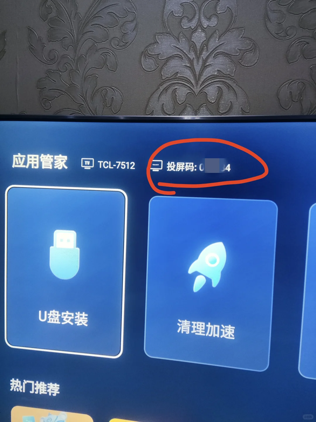 Tcl电视没有野草 和当贝 如何安z软 件？