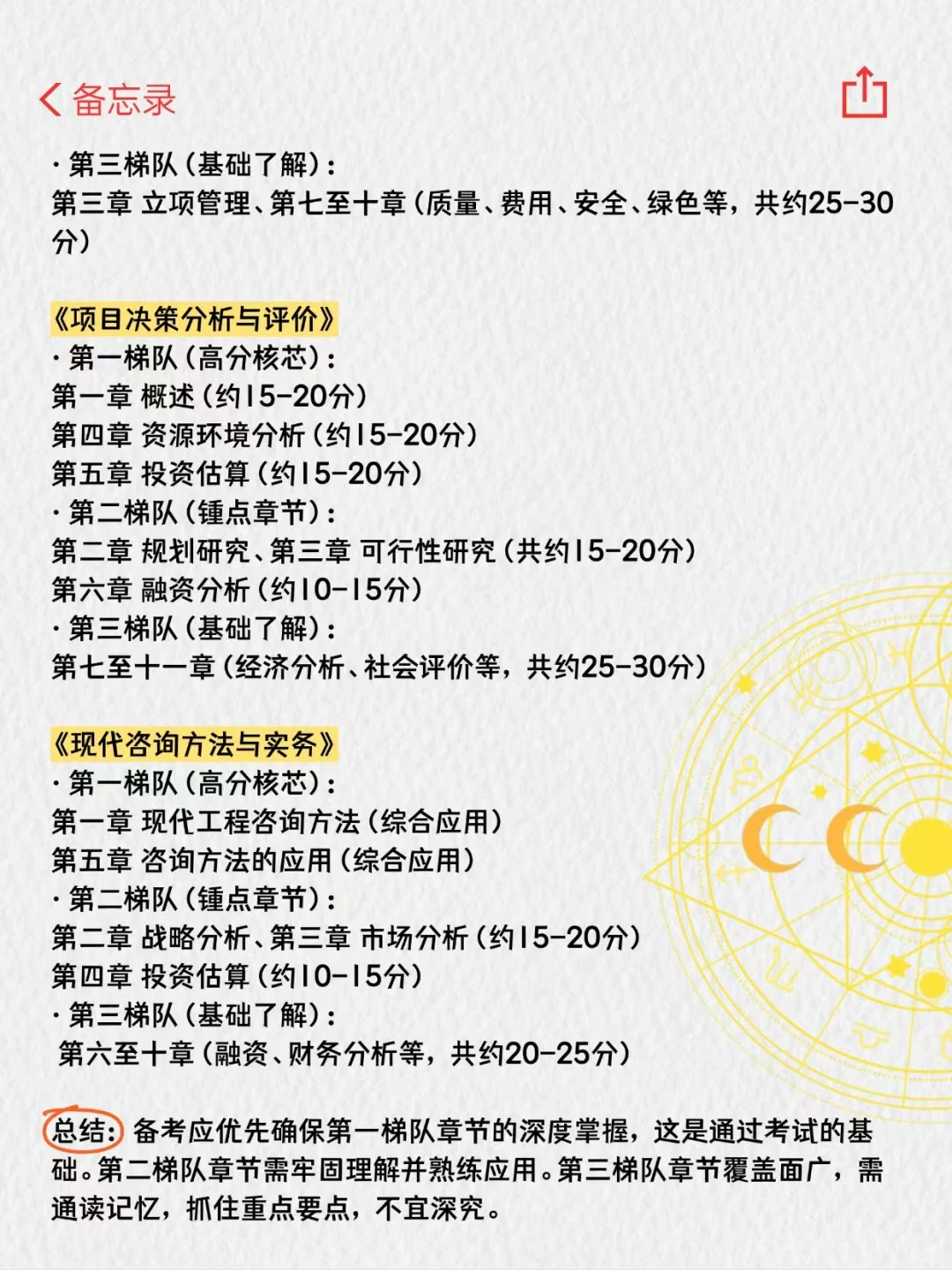 咨询工程师一次过四科需要努力到什么程度?