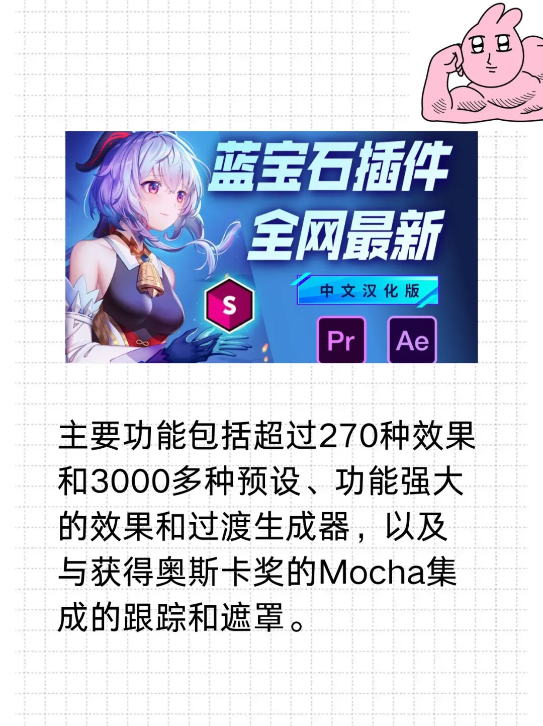 【PR】神仙插件合集，一键安装使用