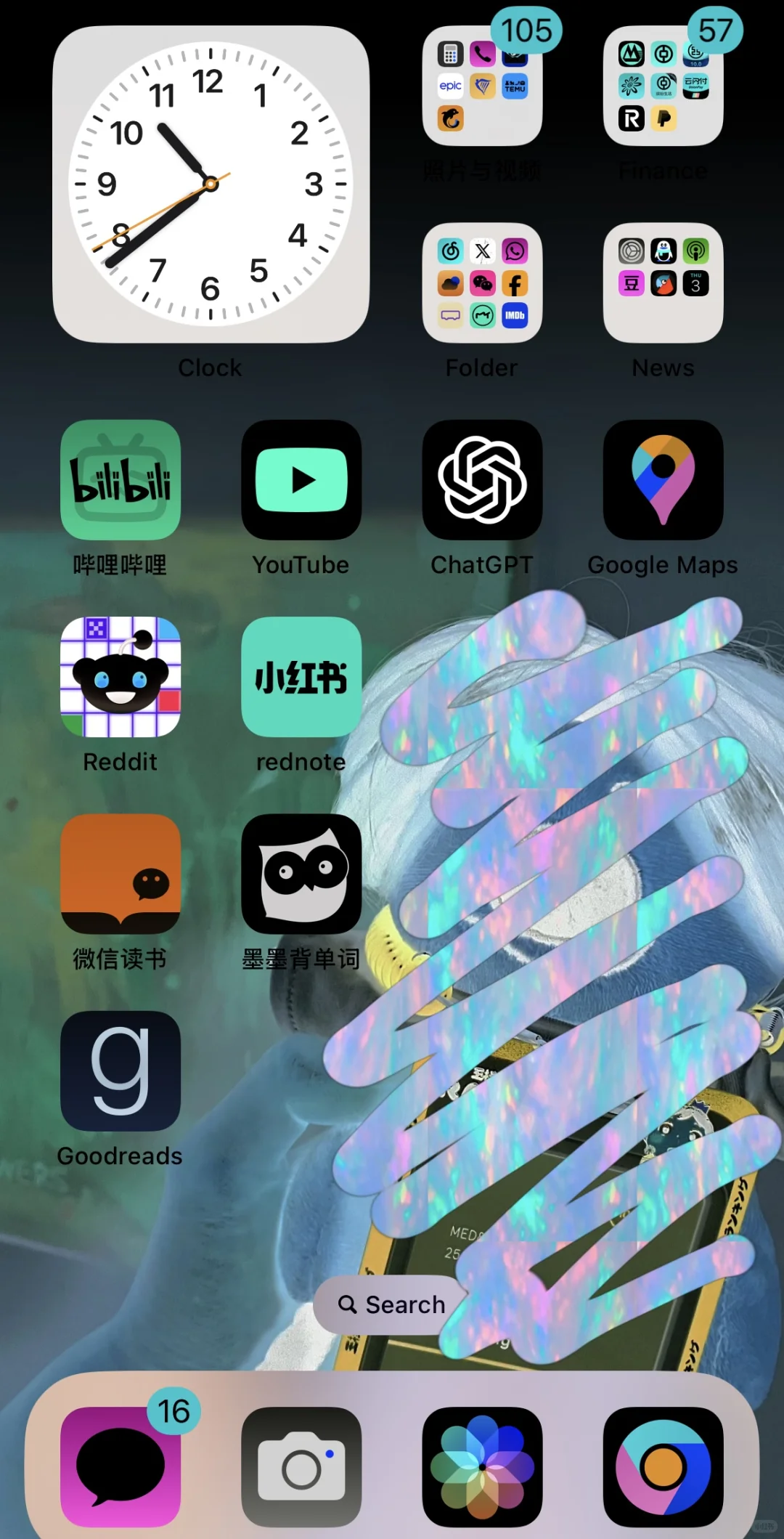 不是，手机中毒了这是❓