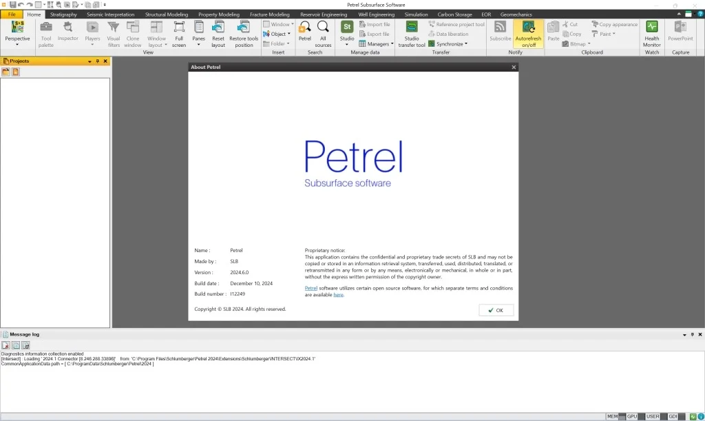Petrel 2024.6带petrel Studio和本体全插件