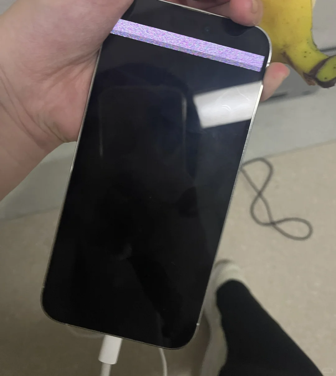 打第五把手机打报废了