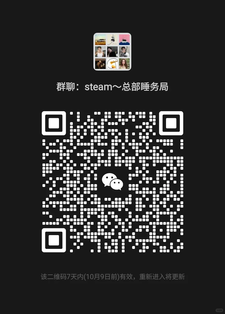 Steam搭子 现在人少 无小团体/超友善