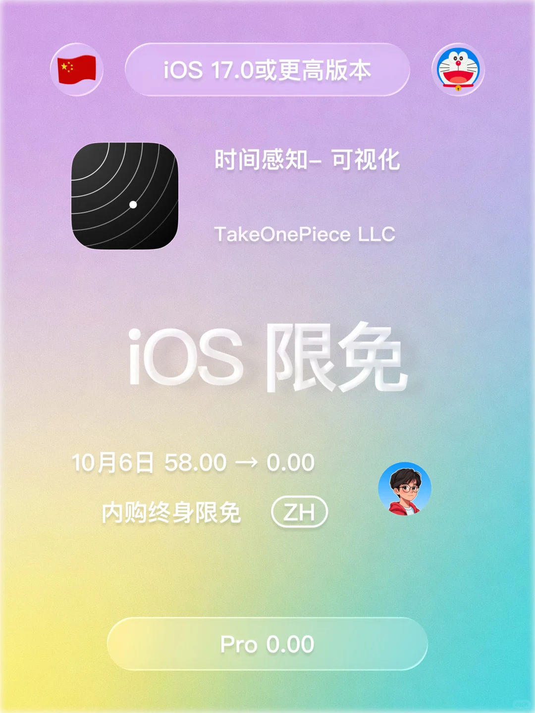 iOS 限免 - 时间可视化 限免已返场