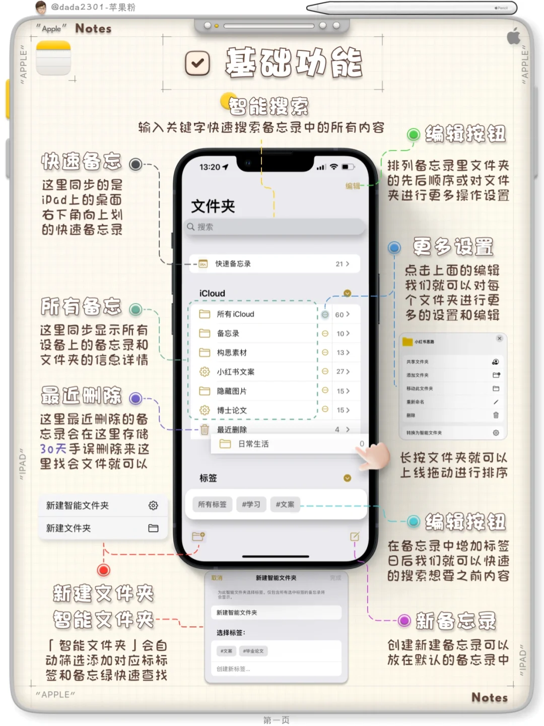 苹果备忘录APP🎀您真的会用吗?