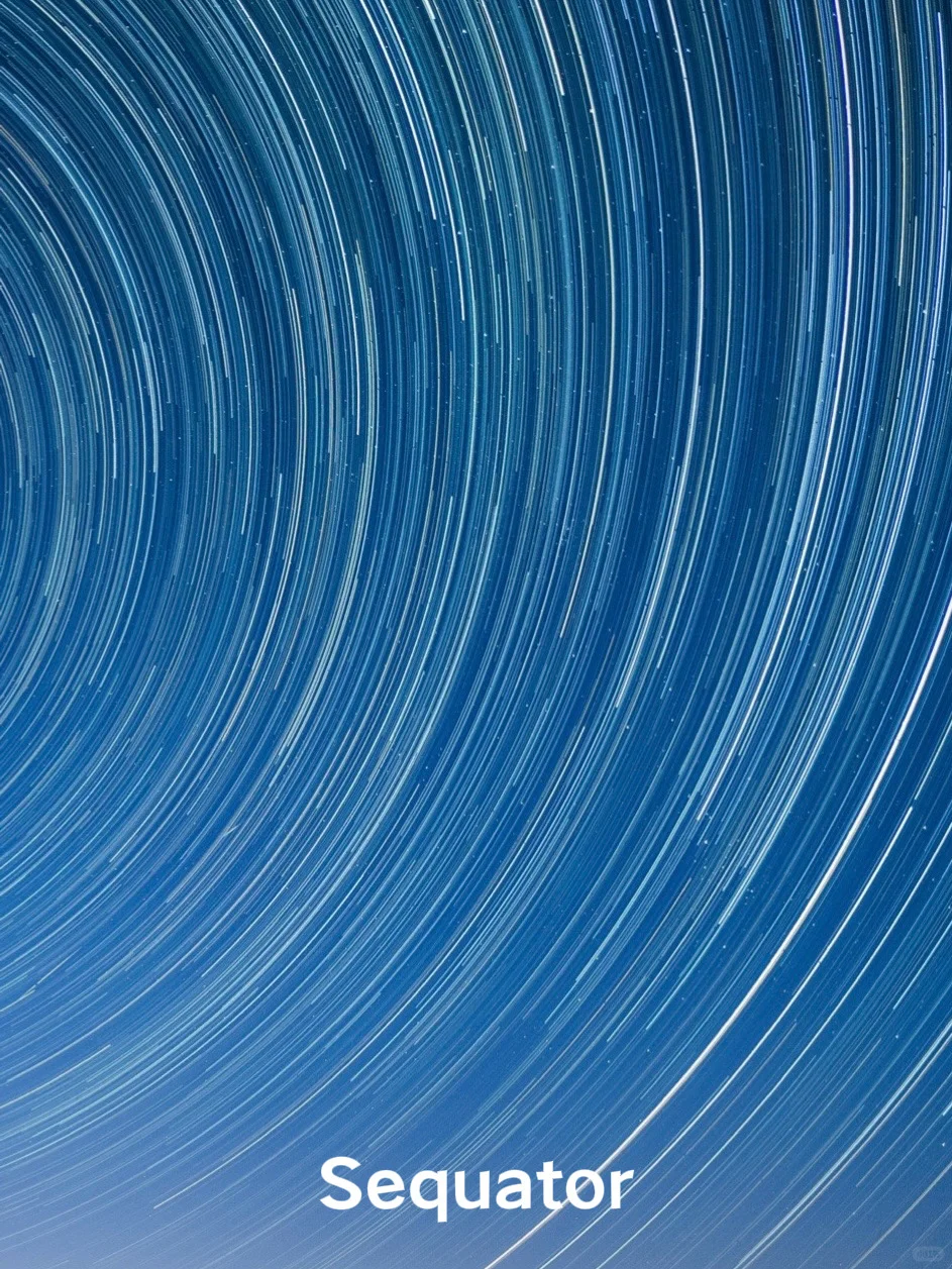 Ps雪人插件和sequator星轨堆栈对比