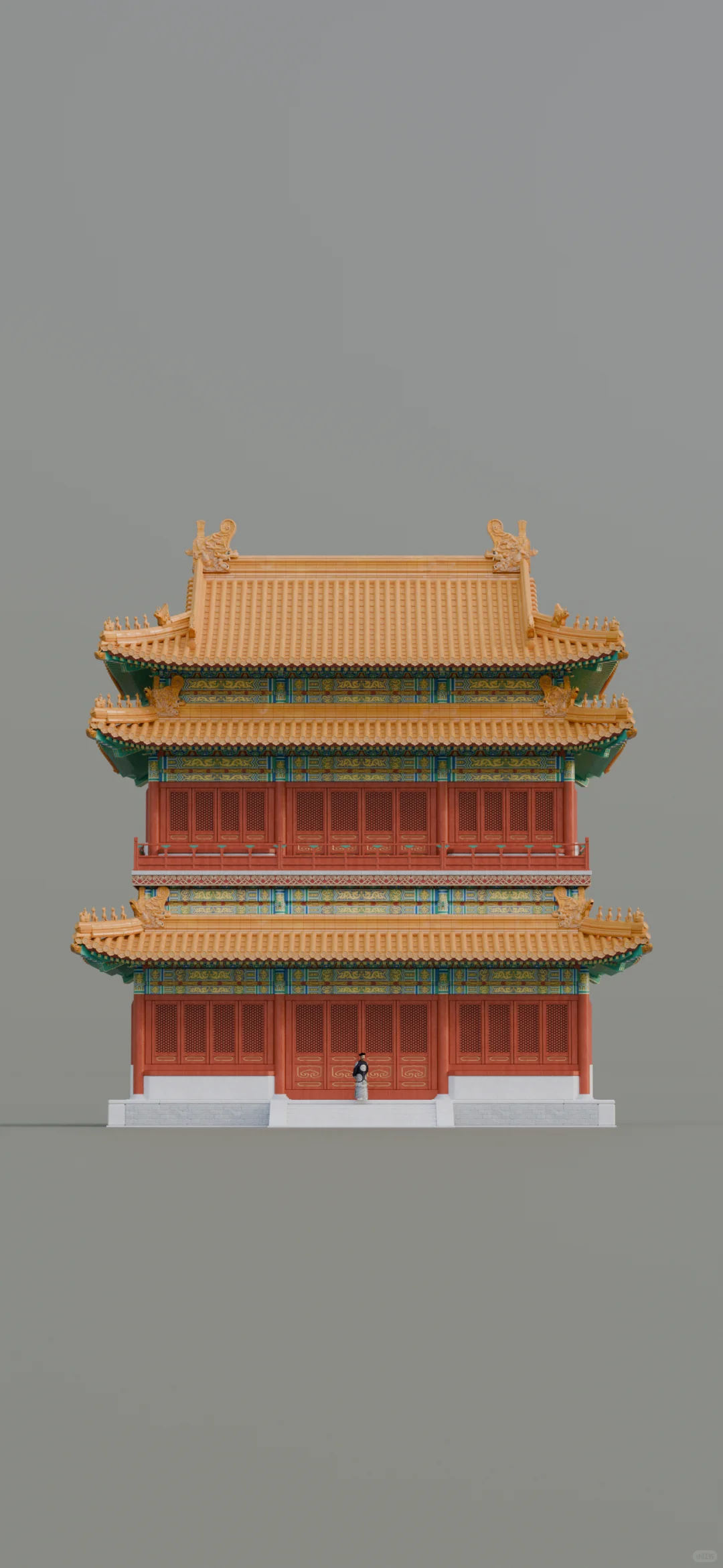 Blender自动生成楼阁