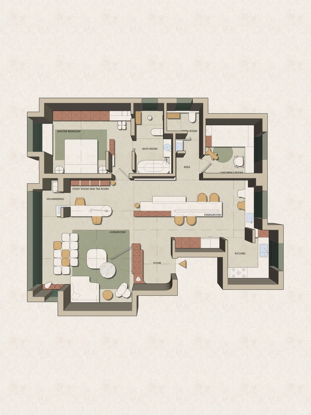 啊？彩平图还能做3D立体效果？