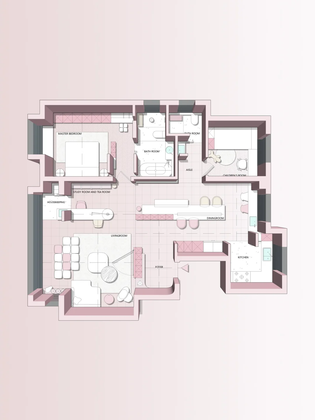 啊？彩平图还能做3D立体效果？