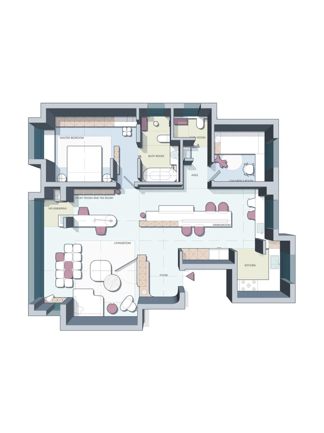 啊？彩平图还能做3D立体效果？