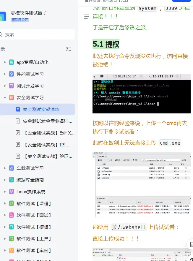 软件测试面试：如何进行渗透测试