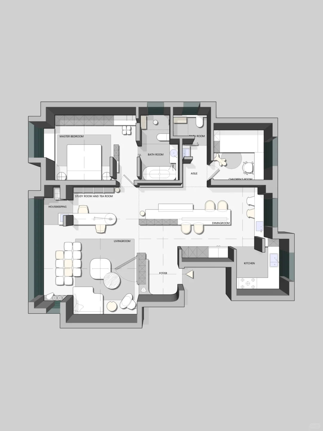 啊？彩平图还能做3D立体效果？