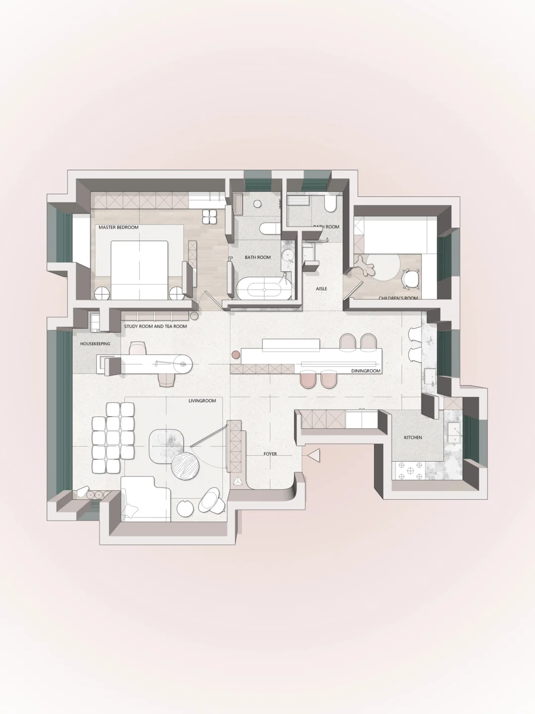 啊？彩平图还能做3D立体效果？