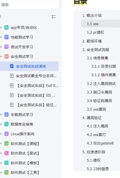 软件测试面试：如何进行渗透测试