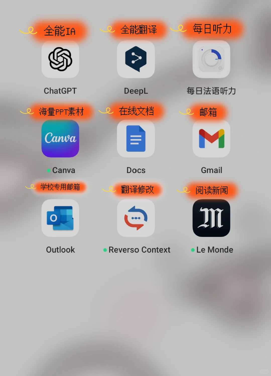 法国I留学生不可错过的APP