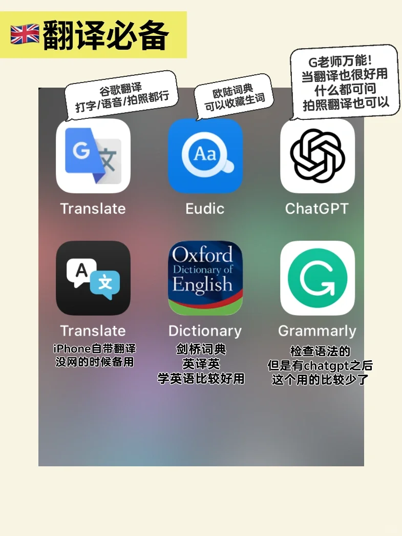 🇬🇧英区超全APP汇总✨必备！满分轻松开局～