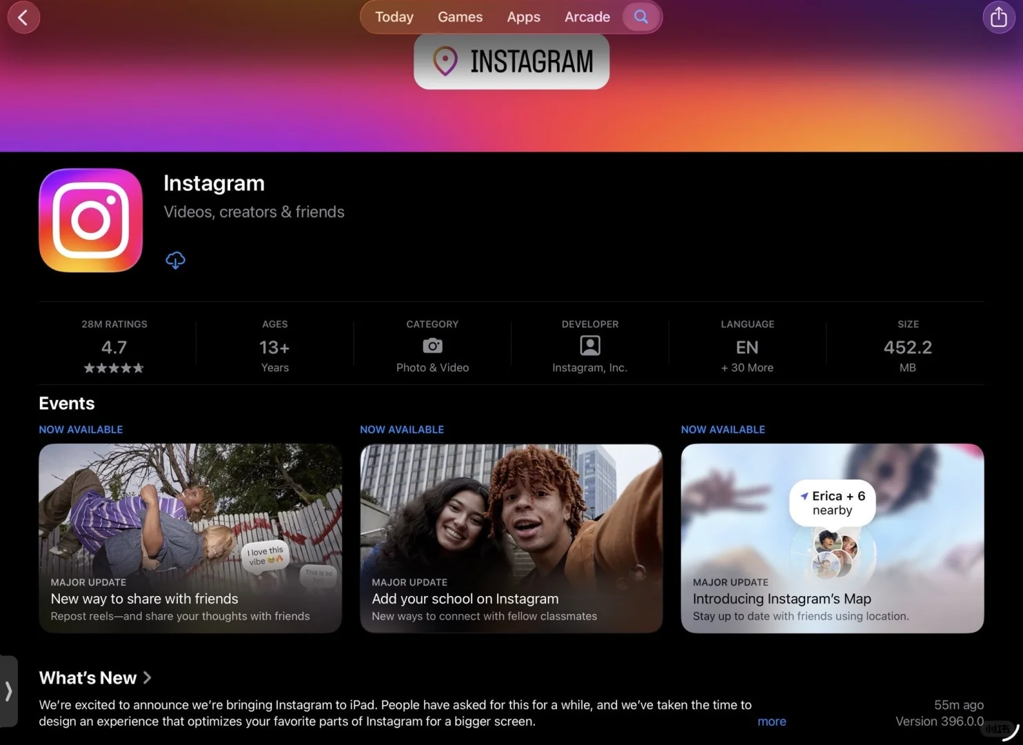 🚨Instagram 现已正式推出 iPad 官方应用