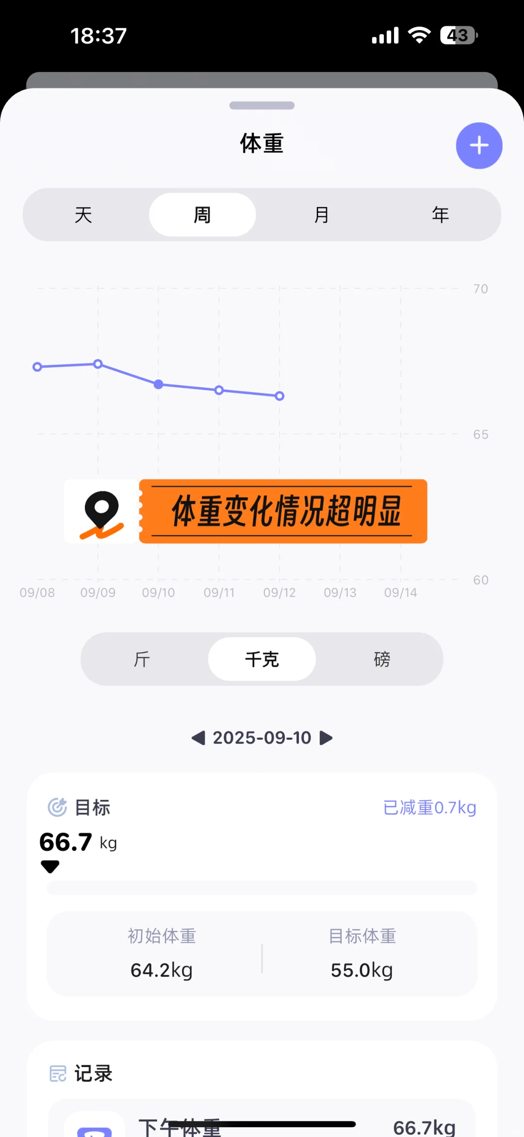 用这款减肥软件节后我成功瘦到115斤啦！