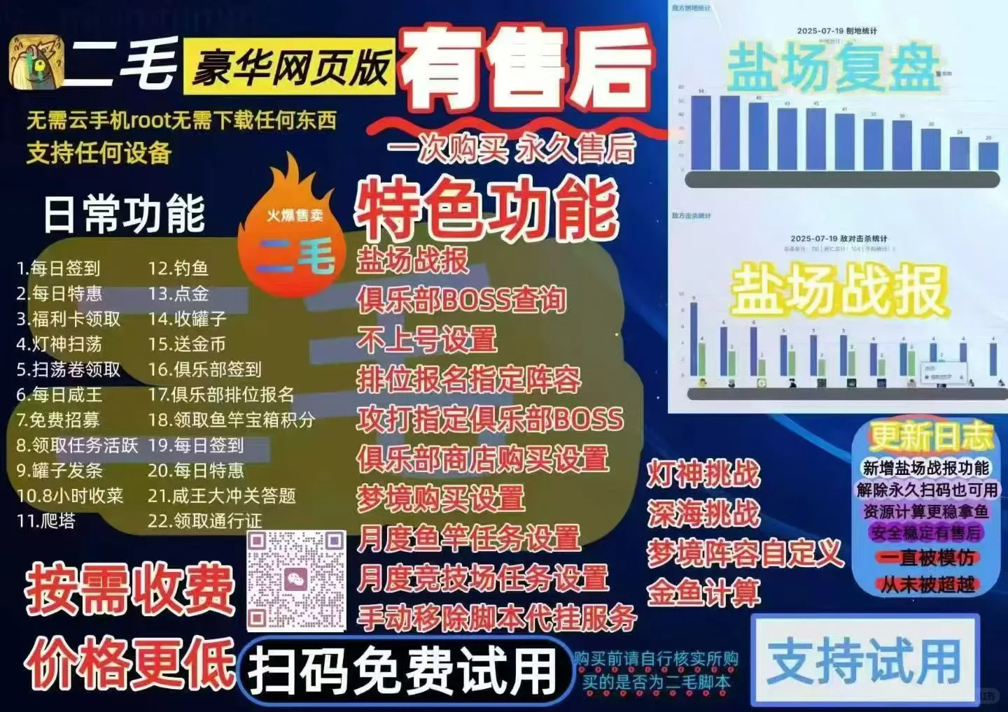 咸鱼之王网页脚本